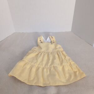 Tommy Hilfiger Dress Baby Girls 3-6 Months Yellow